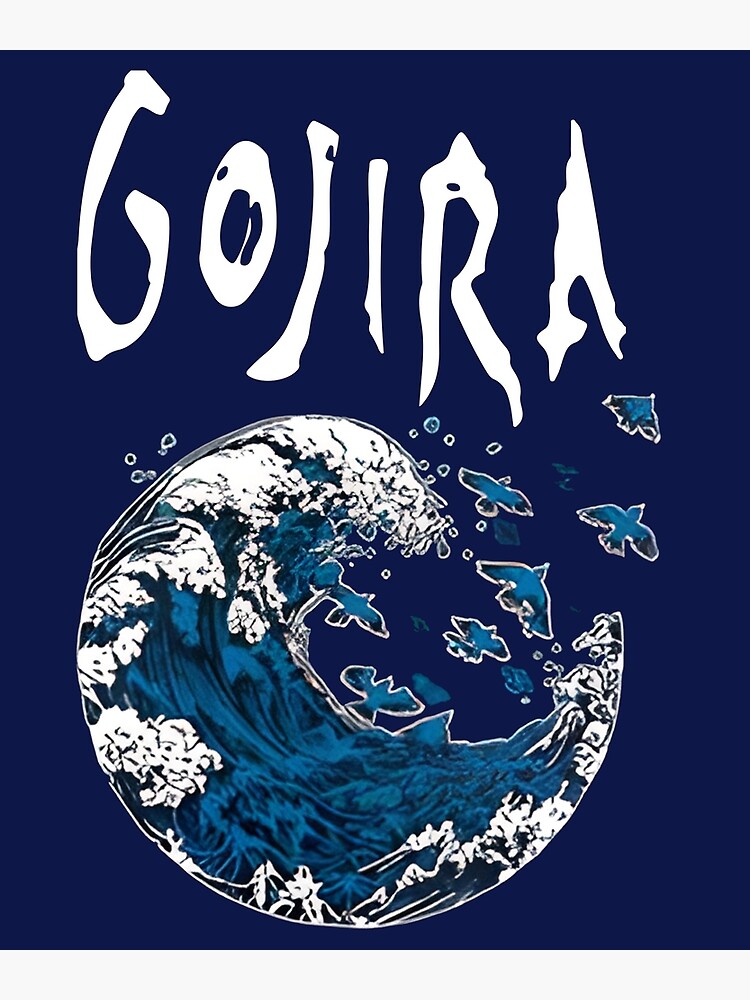 artwork Offical gojira band Merch