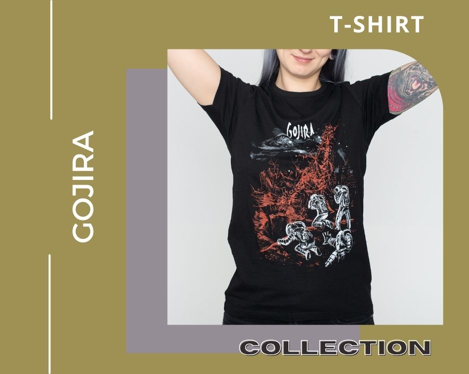 no edit Gojira t shirt - Gojira Merch