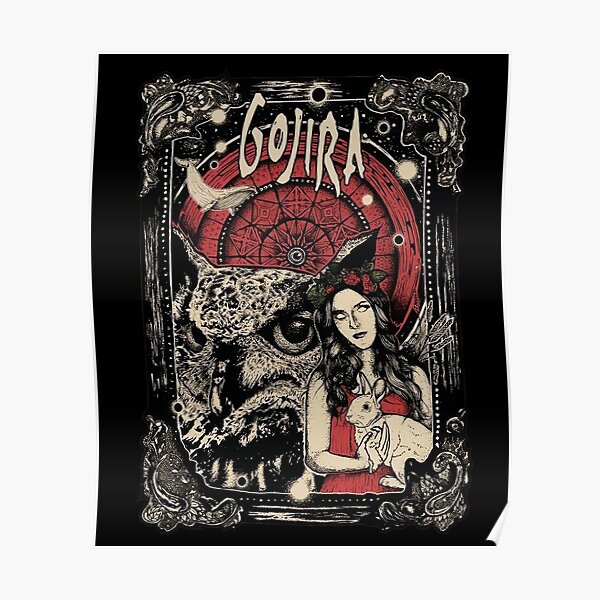 Rare Vintage Gojira Band Black Gift For Fans  Poster RB1509 product Offical gojira band Merch