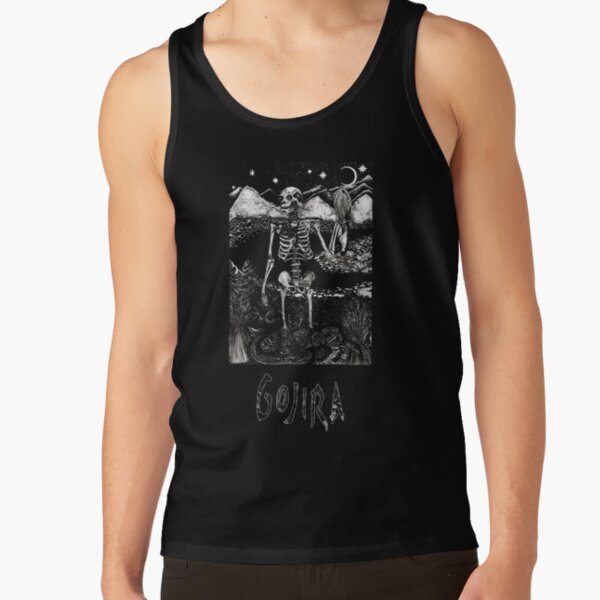 Vintage Gojira Band Skeleton  Tank Top RB1509 product Offical gojira band Merch