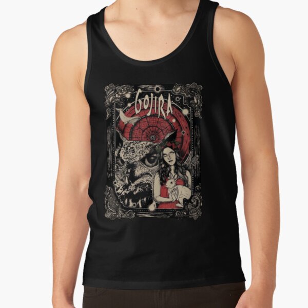 Rare Vintage Gojira Band Black Gift For Fans  Tank Top RB1509 product Offical gojira band Merch