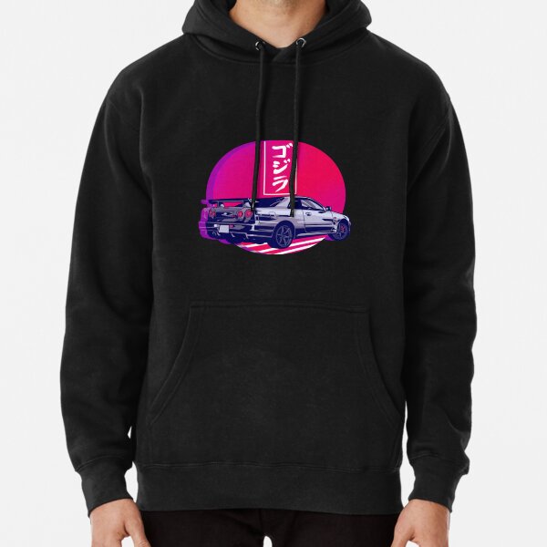 GTR R34 Gojira Sunset       Pullover Hoodie RB1509 product Offical gojira band Merch