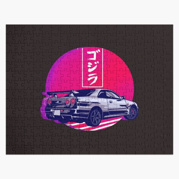GTR R34 Gojira Sunset       Jigsaw Puzzle RB1509 product Offical gojira band Merch